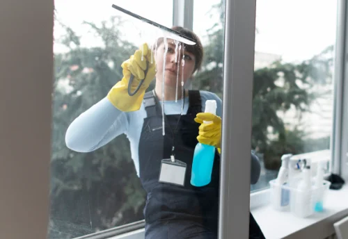 Nettoyage de vitres intérieures et extérieures à Chaussin